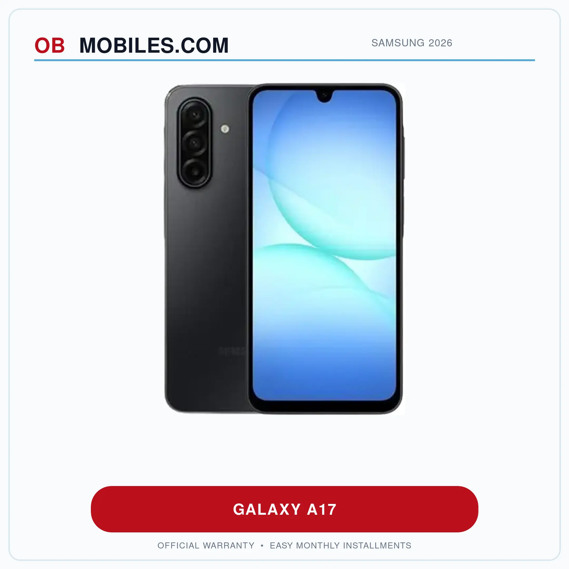 Samsung Galaxy A17 - OBMobiles.com