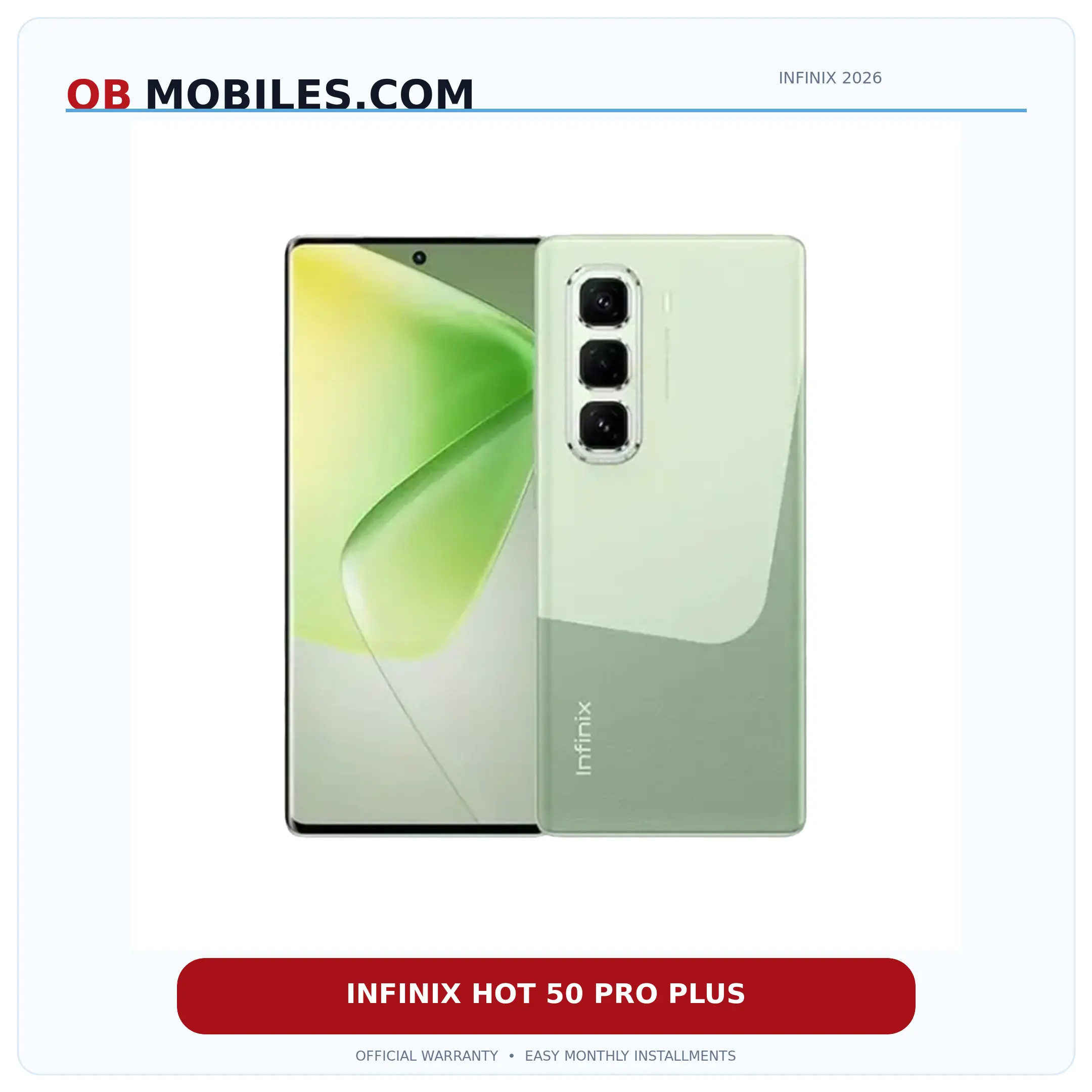 Infinix Hot 50 Pro Plus - OBMobiles.com