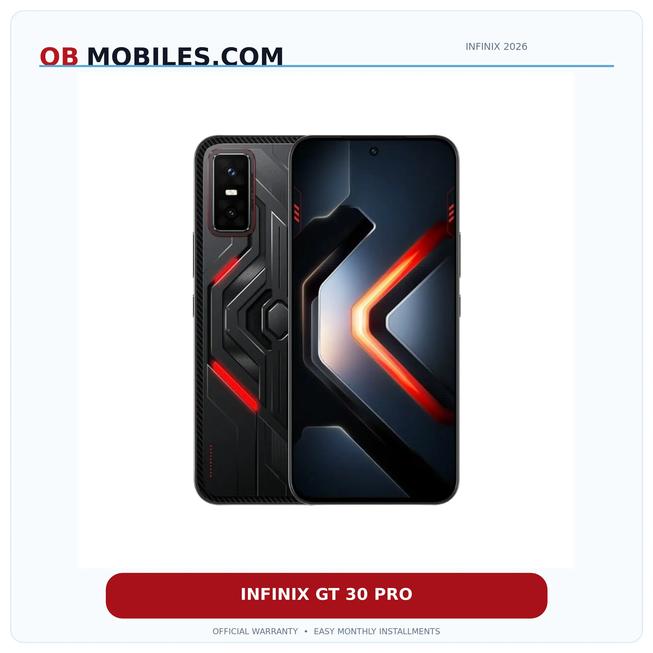 Infinix GT 30 Pro