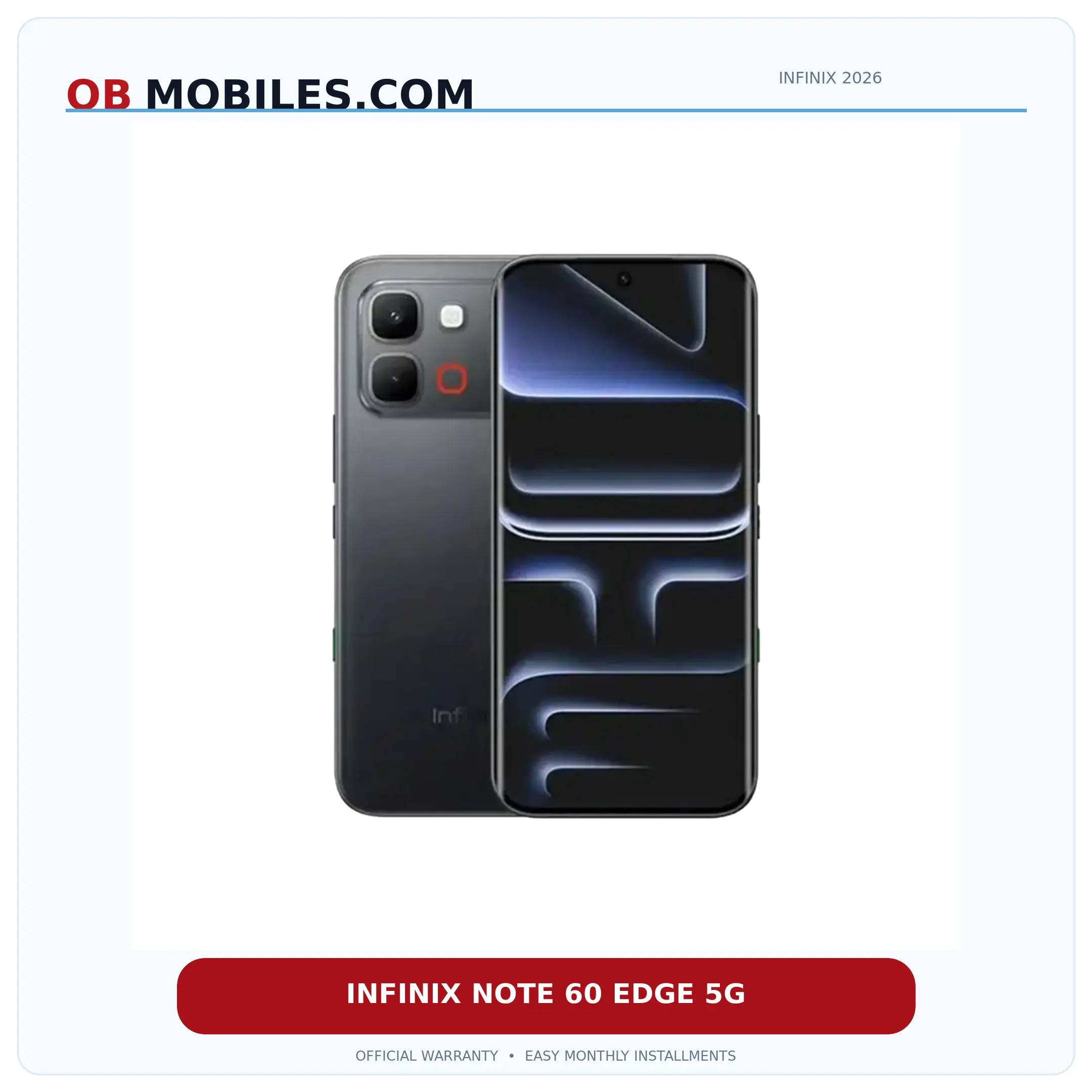 Infinix Note 60 Edge 5G